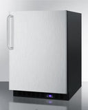 Built-in, 24 inch wide under-counter freezer SCFF53BXSSTB - Good Wine Coolers
