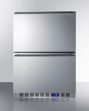 Built-in, frost-free, 24 inch wide under-counter SCFF532D - Good Wine Coolers
