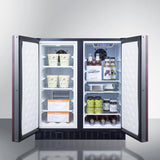 Summit 30" Wide Built-In Refrigerator-Freezer FFRF3070BIF