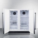 Summit 30" Wide Built-In Refrigerator-Freezer FFRF3075WCSS