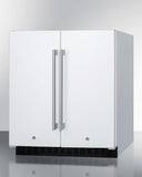 Summit 30" Wide Built-In Refrigerator-Freezer FFRF3075W