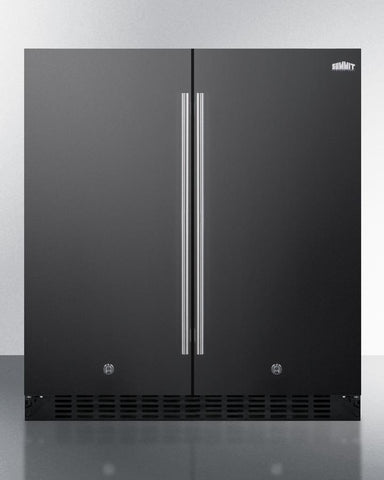 Summit 30" Wide Built-In Refrigerator-Freezer FFRF3070B