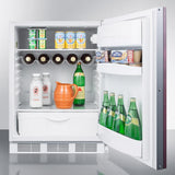 Summit 24" Wide Built-In All-Refrigerator (Panel Not Included) FF61WBIIF