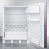 Summit 24" Wide Built-In All-Refrigerator (Panel Not Included) FF61WBIIF