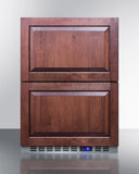 Built-in under counter 2-drawer, frost-free freezer CL2F249 - Good Wine Coolers