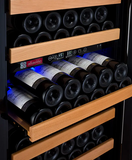 Allavino 24" Wide Vite II Tru-Vino 99 Bottle Dual Zone Stainless Steel Right Hinge Wine Refrigerator YHWR99-2SR20 - Good Wine Coolers