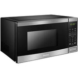 Danby 0.7 cuft Countertop Microwave, 700 Watts, 10 Power Levels - Stainless DBMW0721BBS