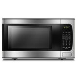 Danby 0.9 cuft Countertop Microwave, 900 Watts, 10 Power Levels - Stainless DBMW0924BBS