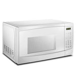 Danby 1.1 cuft Countertop Microwave, 1000 Watts, 10 Power Levels - White DBMW1120BWW