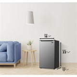 Danby 3.3 CuFt. Refrigerator ESTAR DCR033B1SLM