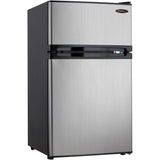 Danby 3.1 CuFt. Refrig,Independant Freezer Section DCR031B1BSLDD