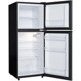 Danby 4.7 CuFt. Refrig, Independant Freezer Section DCR047A1BBSL