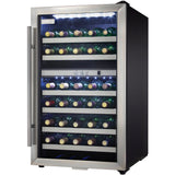 Danby Designer Dual Zone Wine Cooler DWC114BLSDD - Good Wine Coolers