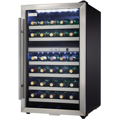 38 Bottle Dual-Zone Wine Cooler