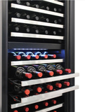 Vinotemp 155-Bottle Dual-Zone Wine Cooler EL-142TSST - Good Wine Coolers
