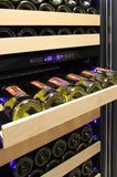 Vinotemp 168 Dual Zone Wine Cooler Connoisseur Series EL-168WCST