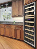 Vinotemp 168 Dual Zone Wine Cooler Connoisseur Series EL-168WCST