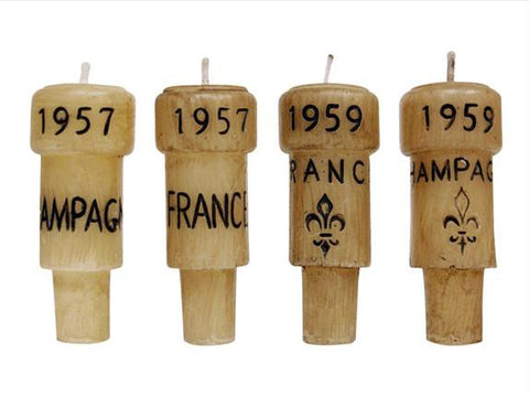 Vinotemp Epicureanist Champagne Cork Candles (S/4) EP-CKCDL CH