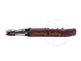 Epicureanist Sonoma Valley Corkscrew - Burgundy EP-CORKSNMA2 - Good Wine Coolers