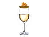 Epicureanist Wooden Wine Glass Appetizer Lids (S/4) EP-APPLT01 - Good Wine Coolers