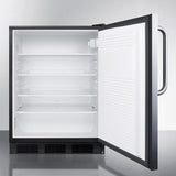 Summit 24" Wide All-Refrigerator, ADA Compliant AL752BKSSTB