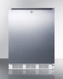 Freestanding refrigerator-freezer in ADA counter AL650LSSHH - Good Wine Coolers