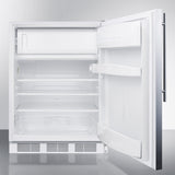 Freestanding refrigerator-freezer in ADA counter AL650LSSHV - Good Wine Coolers