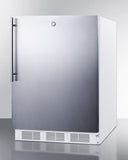 Freestanding refrigerator-freezer in ADA counter AL650LSSHV - Good Wine Coolers