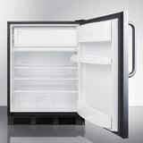 Freestanding refrigerator-freezer in ADA counter AL652BSSTB - Good Wine Coolers