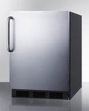 Freestanding refrigerator-freezer in ADA counter AL652BSSTB - Good Wine Coolers