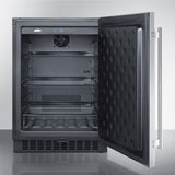 Summit 24" Wide Built-In All-Refrigerator FF64BSS