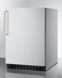 Summit 24" Wide Built-In All-Refrigerator FF64BXCSSTB