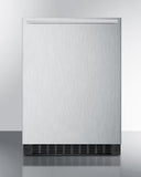 Summit 24" Wide Built-In All-Refrigerator FF64BXSSHH