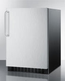 Summit 24" Wide Built-In All-Refrigerator FF64BXSSTB