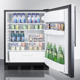 Summit 24" Wide Built-In All-Refrigerator FF6BK7SSHV