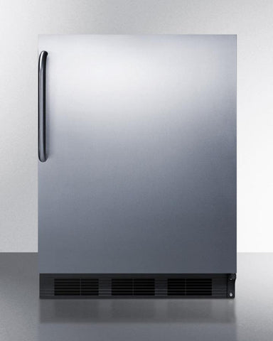 Summit 24" Wide Built-In All-Refrigerator FF6BKBISSTB