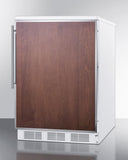 Summit 24" Wide Built-In All-Refrigerator (Panel Not Included) FF6WBI7IF