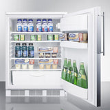 Summit 24" Wide Built-In All-Refrigerator (Panel Not Included) FF6WBIIF