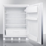 Summit 24" Wide Built-In All-Refrigerator FF6WBISSHH