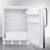 Summit 24" Wide Built-In All-Refrigerator FF6WBISSTB