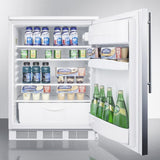Summit 24" Wide Built-In All-Refrigerator FF6LWBI7SSHV