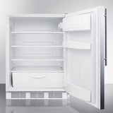 Summit 24" Wide Built-In All-Refrigerator, ADA Compliant FF6WBI7SSHVADA