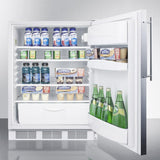 Summit 24" Wide Built-In All-Refrigerator, ADA Compliant (Panel Not Included) FF6WBIIFADA