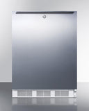 Summit 24" Wide Built-In All-Refrigerator, ADA Compliant FF6LWBI7SSHHADA
