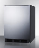 Summit 24" Wide Built-In All-Refrigerator FF7BKBISSHH