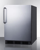 Summit 24" Wide Built-In All-Refrigerator FF7BKBISSTB