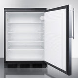 Summit 24" Wide Built-In All-Refrigerator FF7LBLKBIIF