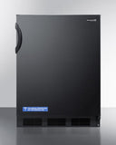 Summit 24" Wide Built-In All-Refrigerator, ADA Compliant FF7BKBIADA