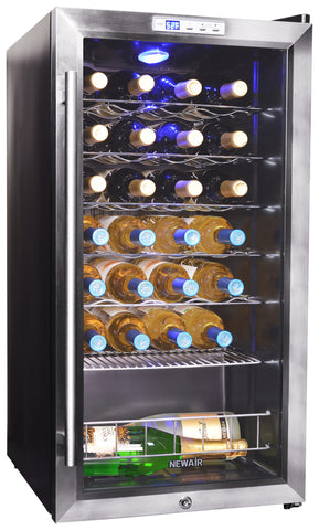 NewAir 27 Bottle Compressor Wine Cooler AWC-270E - Good Wine Coolers