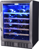 NewAir 52 Bottle Single Zone Wine Cooler AWR-520SB - Good Wine Coolers
